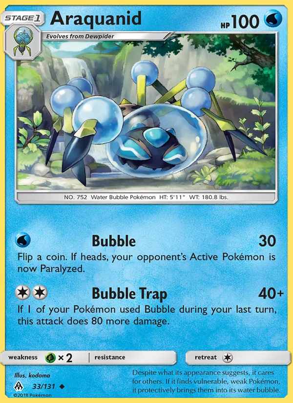 Araquanid #33 – Forbidden Light card