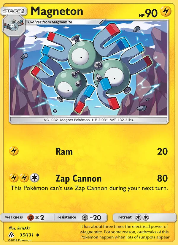 Magneton #35 – Forbidden Light card
