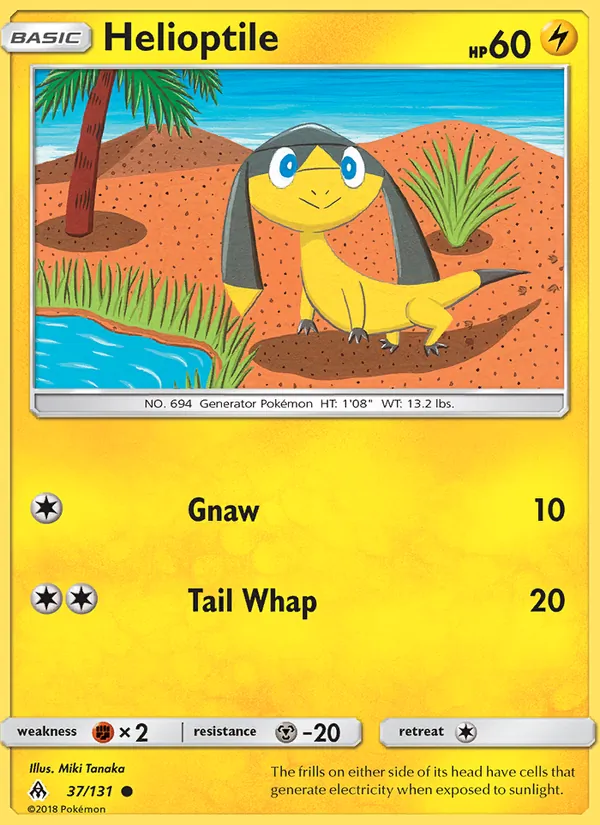 Helioptile #37 – Forbidden Light card