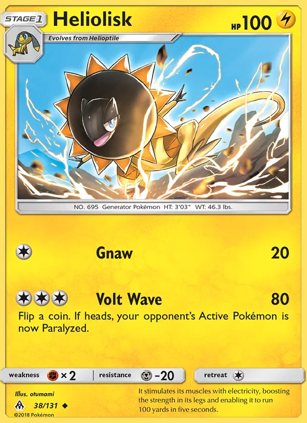 Heliolisk #38 – Forbidden Light card