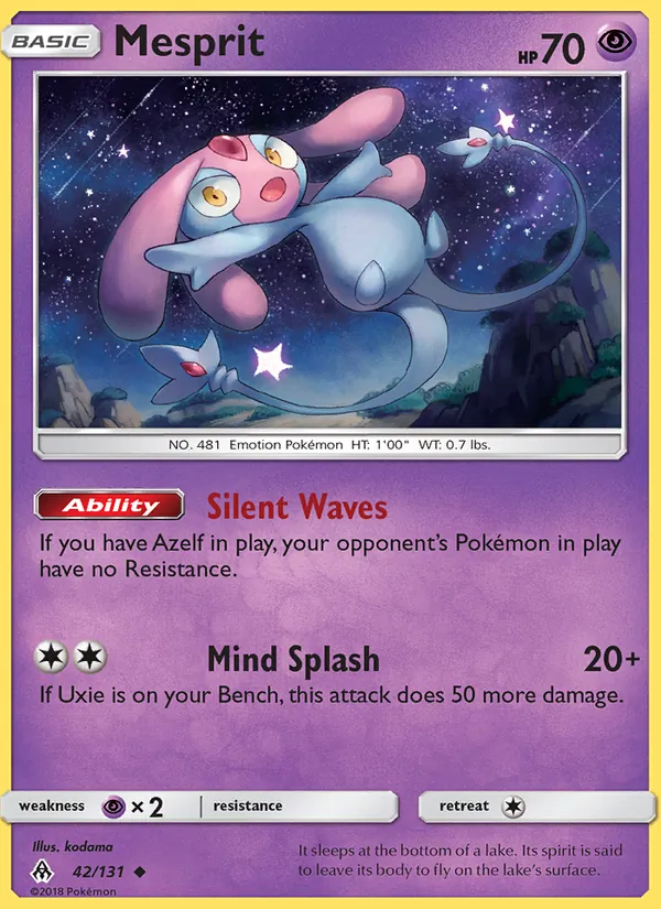 Mesprit #42 – Forbidden Light card