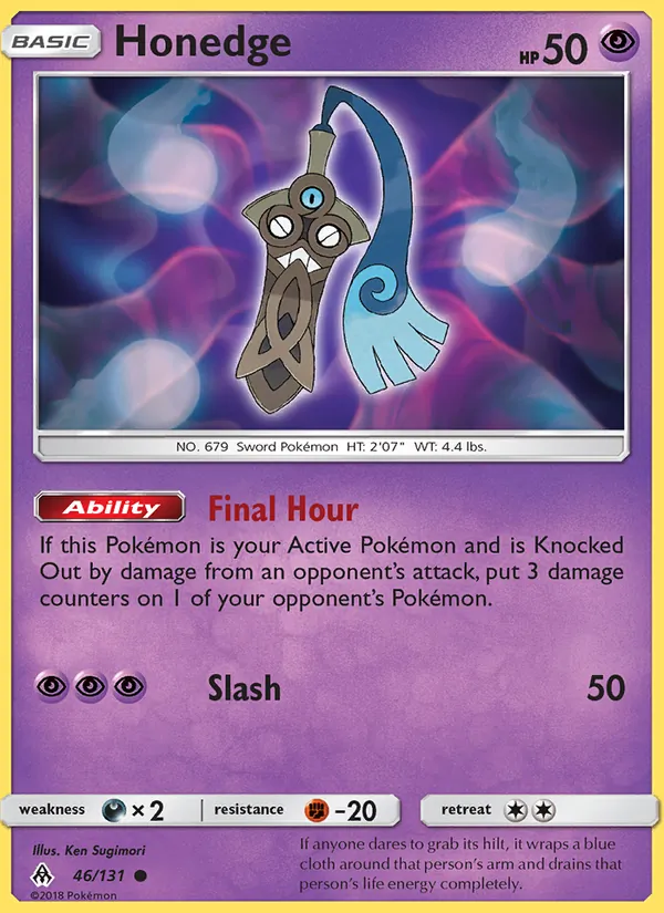 Honedge #46 – Forbidden Light card