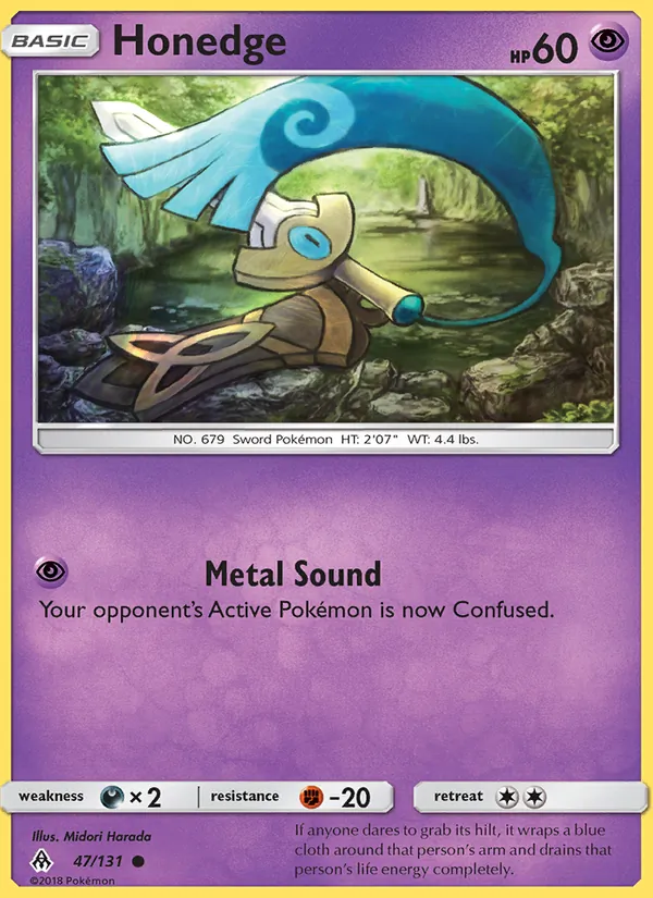 Honedge #47 – Forbidden Light card