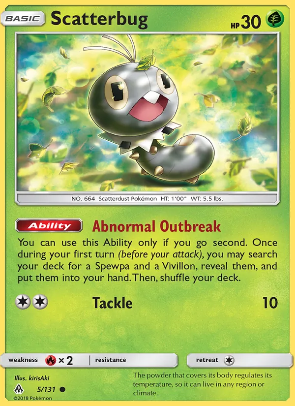 Scatterbug #5 – Forbidden Light card
