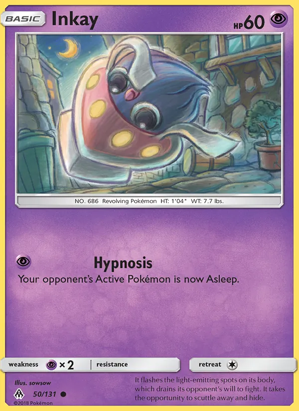 Inkay #50 – Forbidden Light card