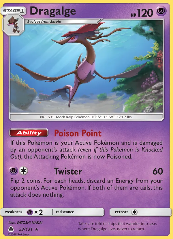Dragalge #53 – Forbidden Light card