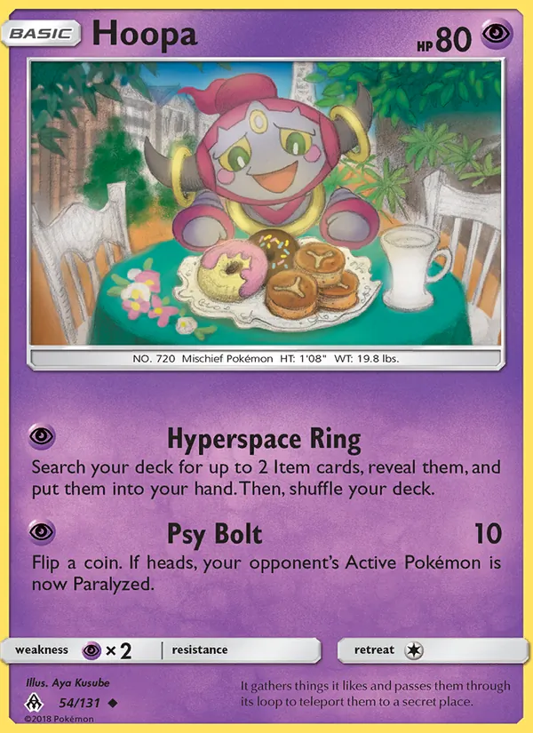 Hoopa #54 – Forbidden Light card