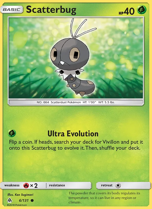 Scatterbug #6 – Forbidden Light card