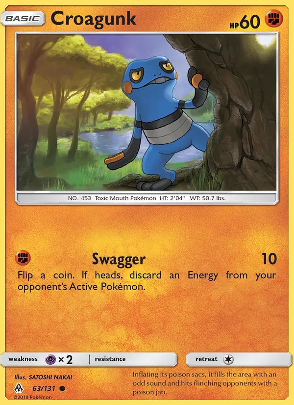 Croagunk #63 – Forbidden Light card