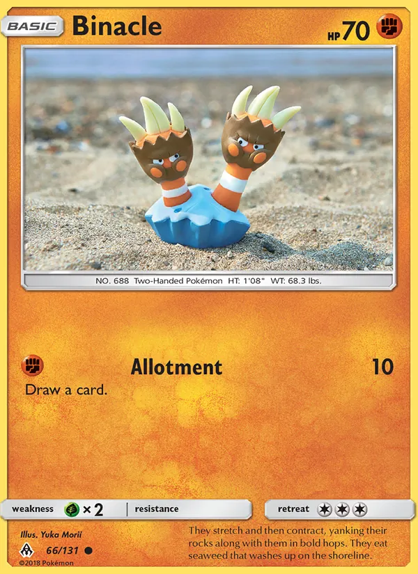 Binacle #66 – Forbidden Light card
