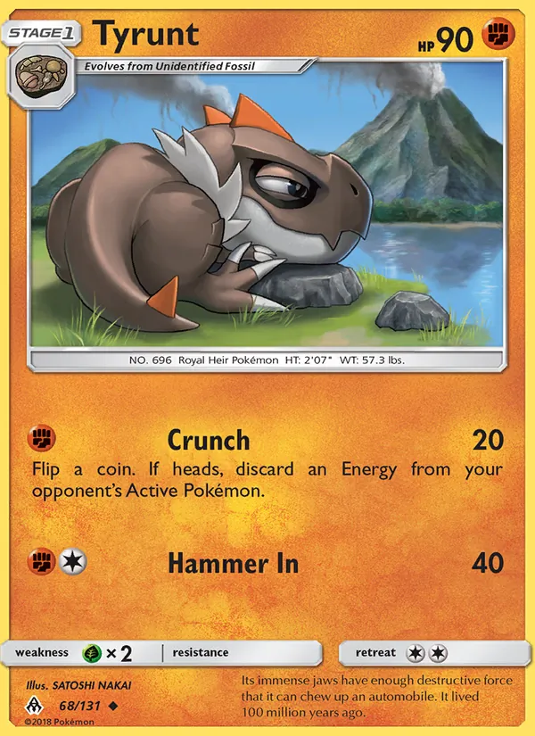 Tyrunt #68 – Forbidden Light card