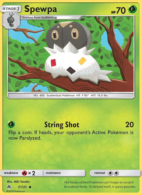 Spewpa #7 – Forbidden Light card