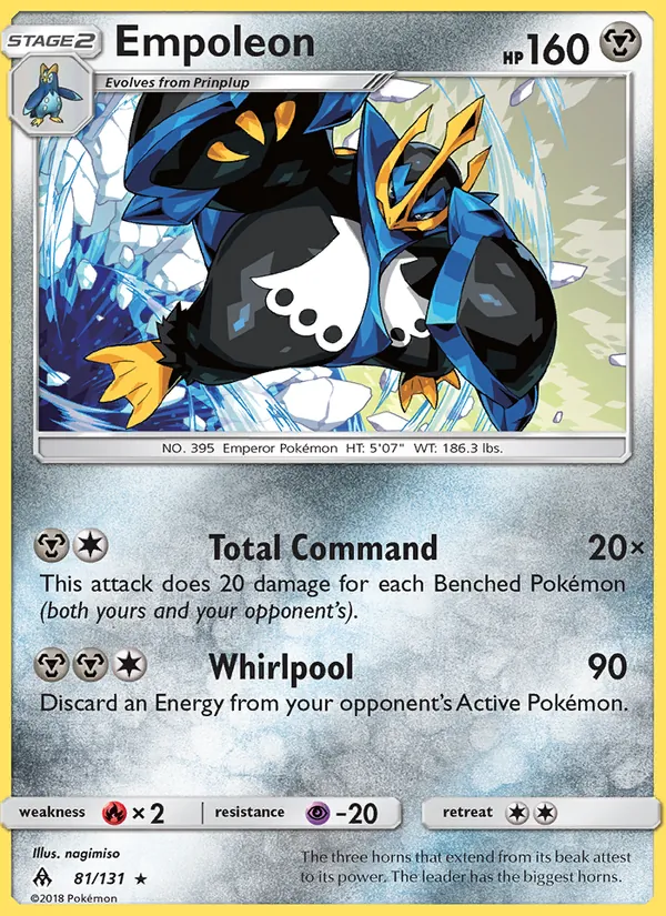 Empoleon #81 – Forbidden Light card