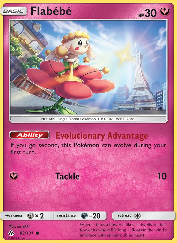 Flabébé #83 – Forbidden Light card