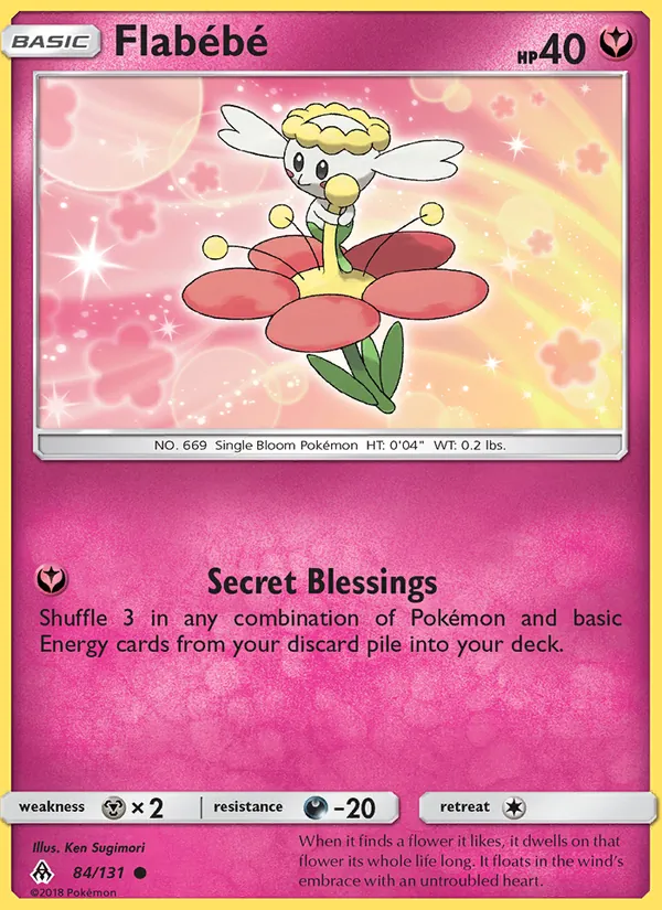 Flabébé #84 – Forbidden Light card