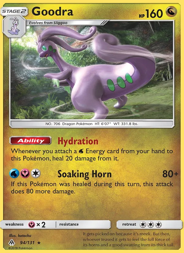 Goodra #94 – Forbidden Light card