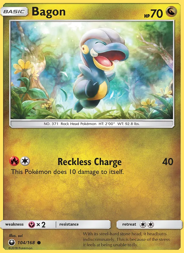 Bagon #104 – Celestial Storm card