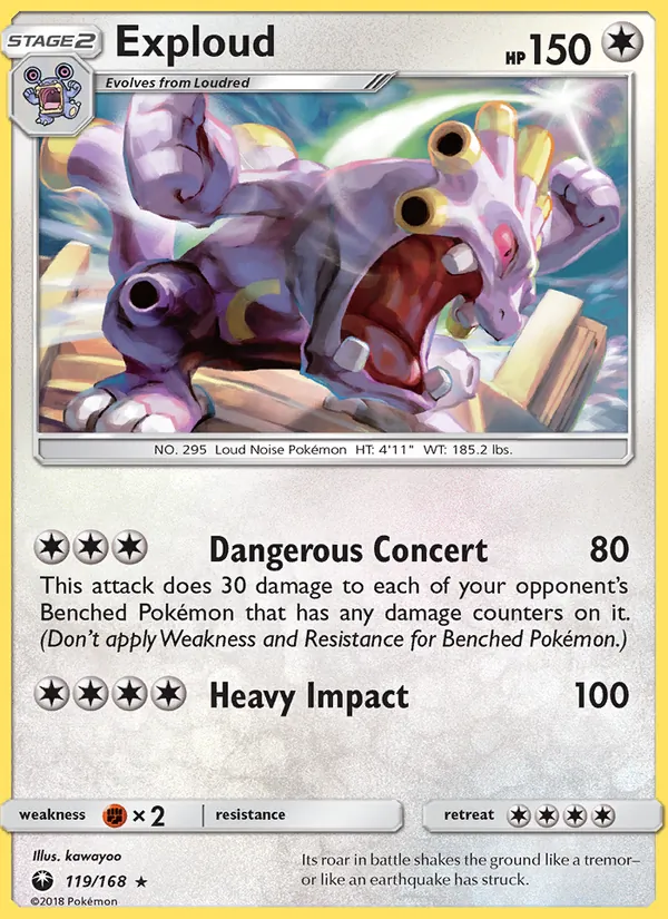 Exploud #119 – Celestial Storm card