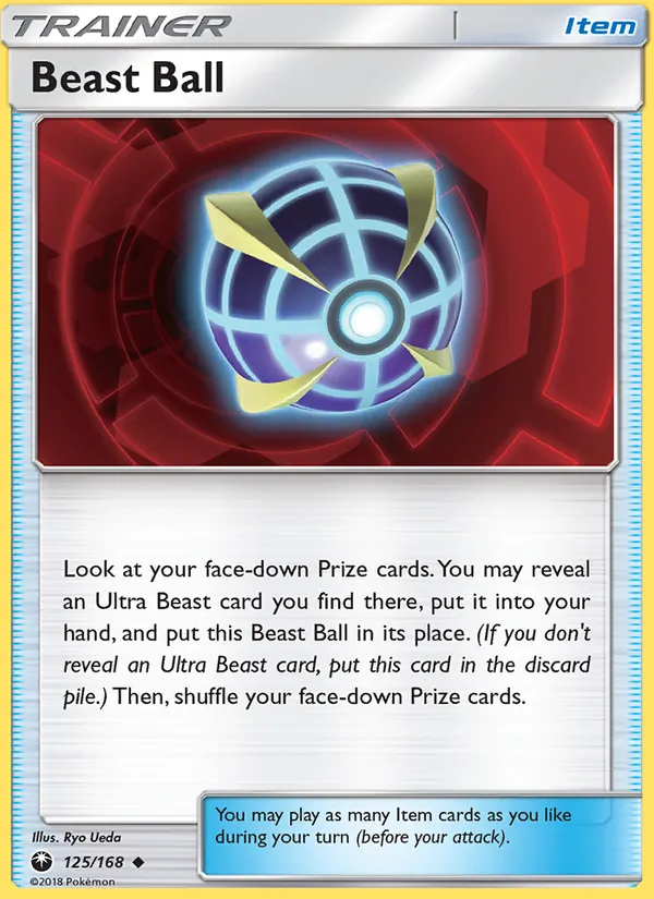 Beast Ball #125 – Celestial Storm card