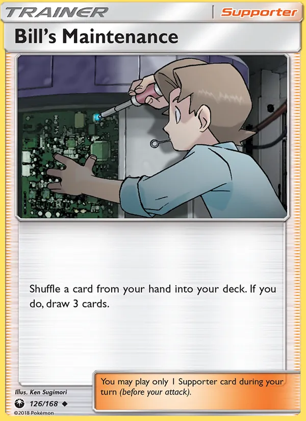 Bill’s Maintenance #126 – Celestial Storm card