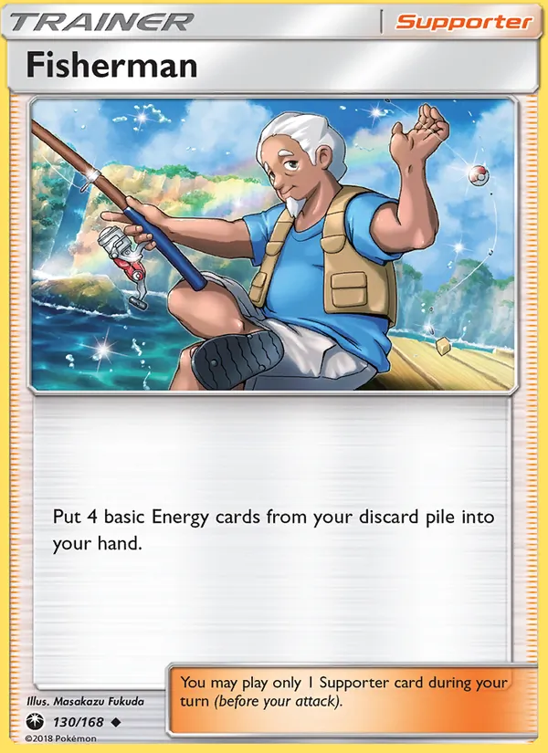 Fisherman #130 – Celestial Storm card