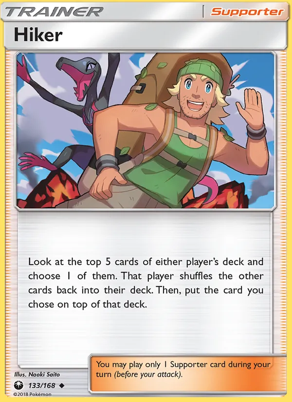 Hiker #133 – Celestial Storm card