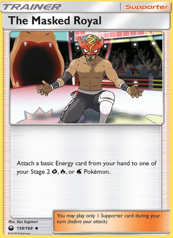 The Masked Royal #139 – Celestial Storm card