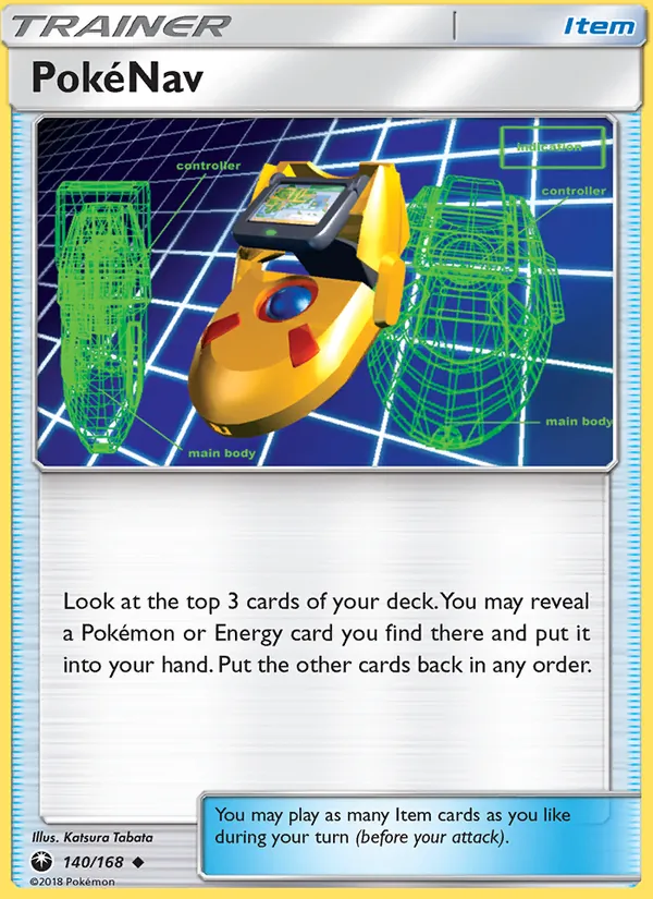 PokéNav #140 – Celestial Storm card
