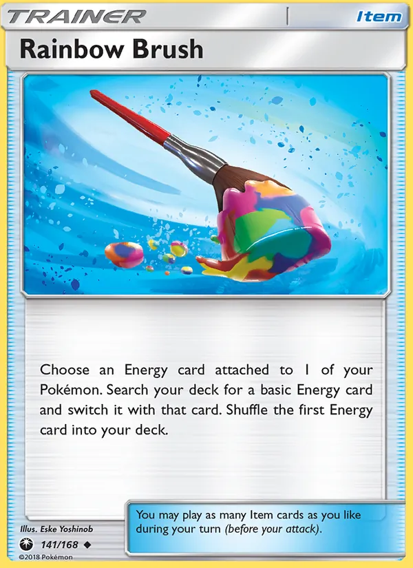 Rainbow Brush #141 – Celestial Storm card