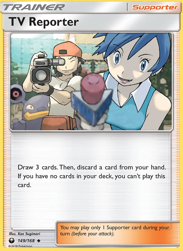 TV Reporter #149 – Celestial Storm card