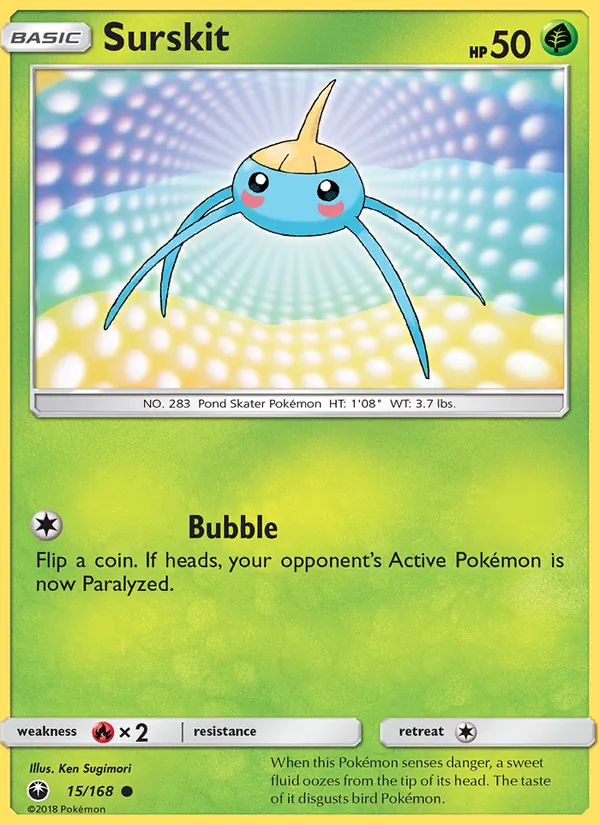 Surskit #15 – Celestial Storm card