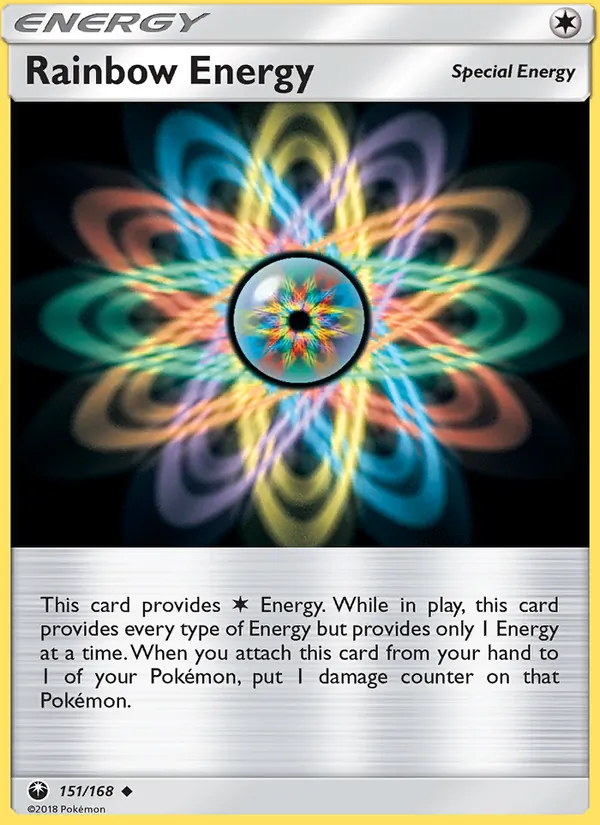 Rainbow Energy #151 – Celestial Storm card