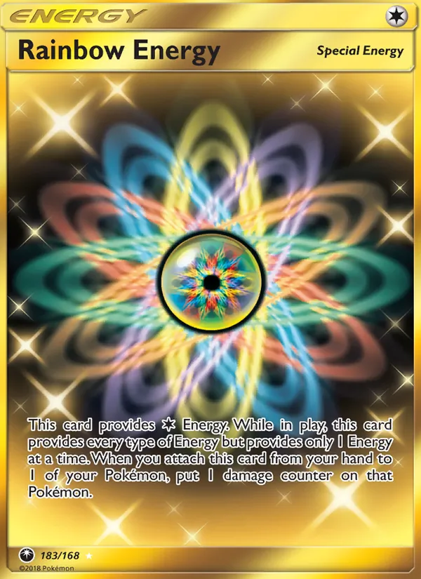 Rainbow Energy #183 – Celestial Storm card