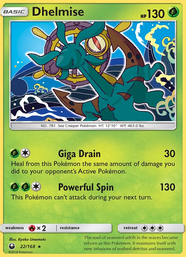 Dhelmise #22 – Celestial Storm card