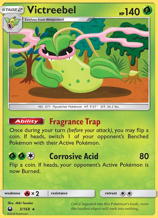 Victreebel #3 – Celestial Storm card