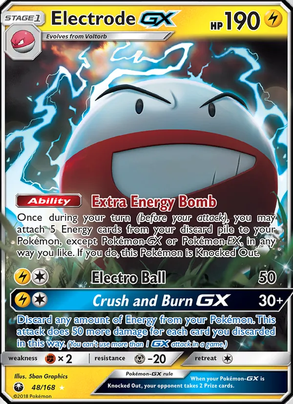 Electrode GX #48 – Celestial Storm card