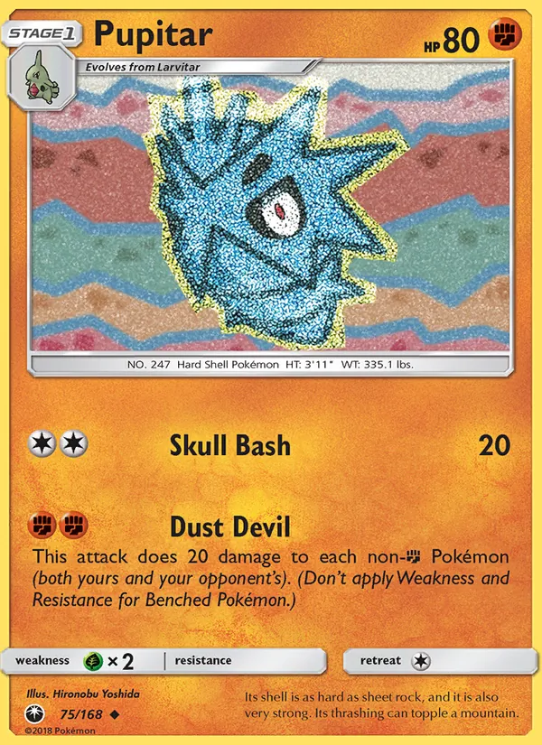 Pupitar #75 – Celestial Storm card