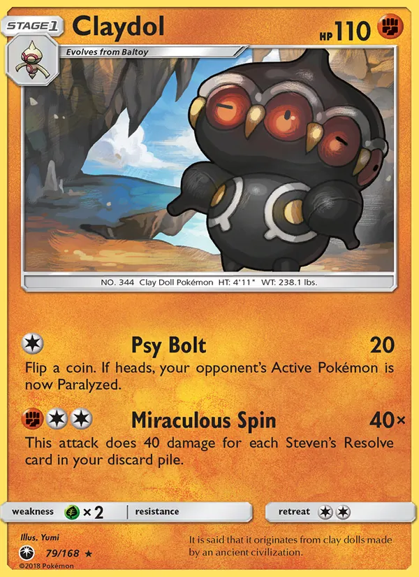 Claydol #79 – Celestial Storm card