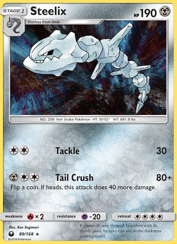Steelix #89 – Celestial Storm card