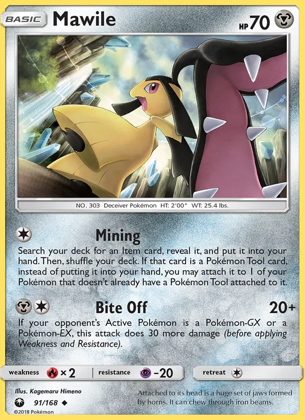 Mawile #91 – Celestial Storm card