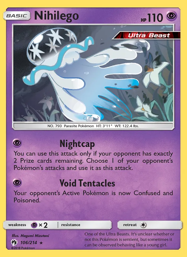 Nihilego #106 – Lost Thunder card