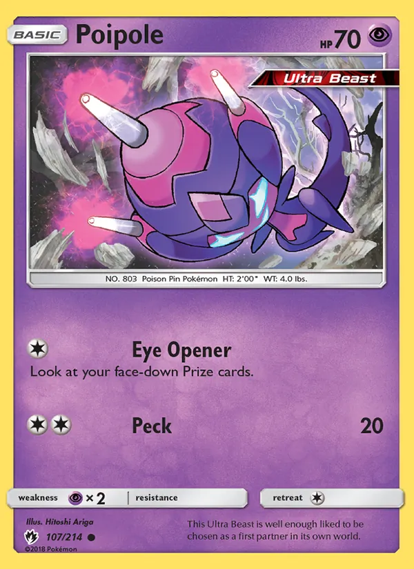Poipole #107 – Lost Thunder card