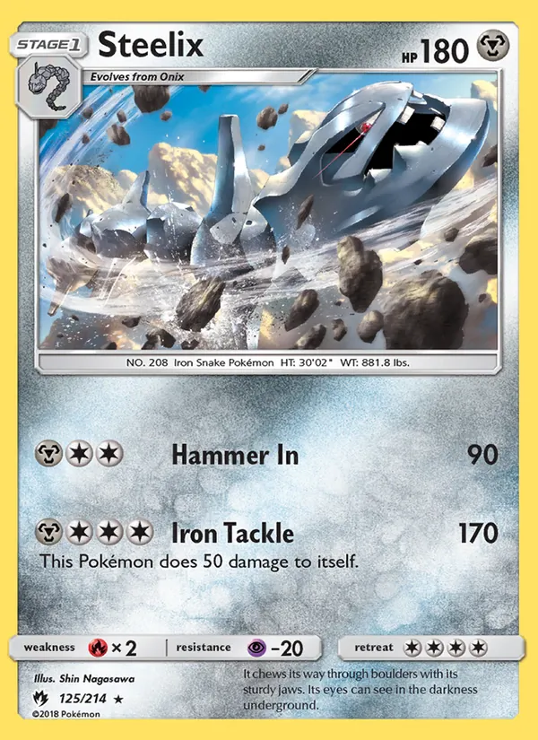 Steelix #125 – Lost Thunder card