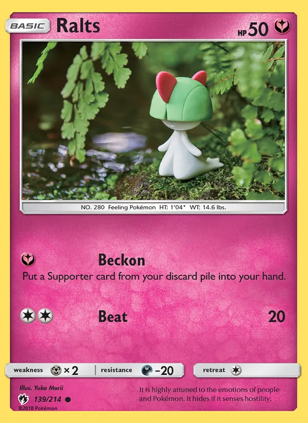Ralts #139 – Lost Thunder card