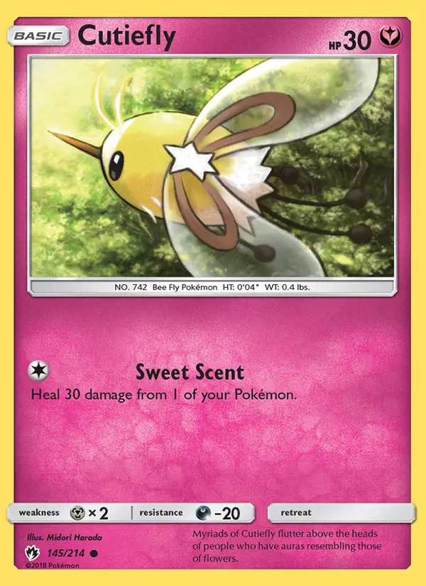Cutiefly #145 – Lost Thunder card