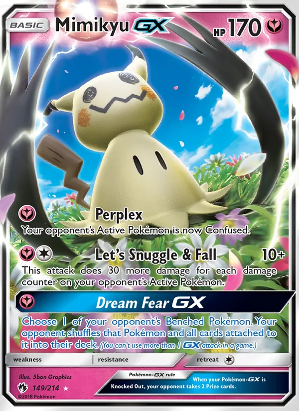 Mimikyu GX #149 – Lost Thunder card