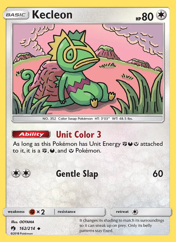Kecleon #162 – Lost Thunder card