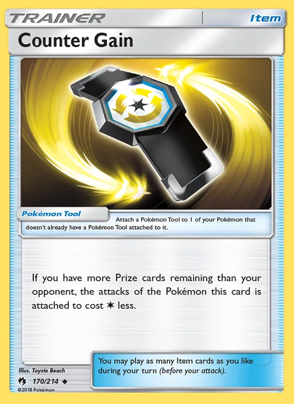 Counter Gain #170 – Lost Thunder card
