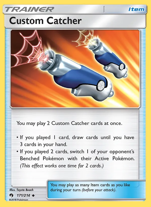 Custom Catcher #171 – Lost Thunder card