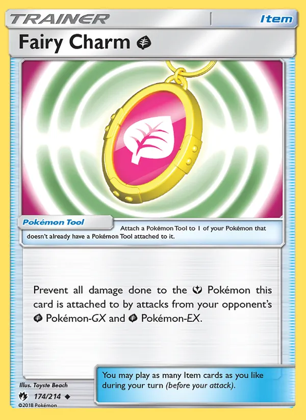 Fairy Charm Grass #174 – Lost Thunder card